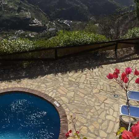 Almencino Mit Pool Und Panoramaausblick בית נופש *