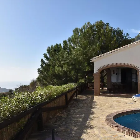 Almencino Mit Pool Und Panoramaausblick בית נופש Cómpeta
